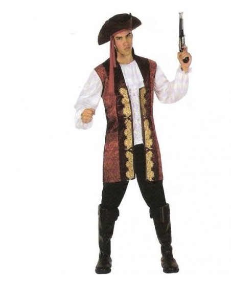 Disfraz pirata capitan elegante XL