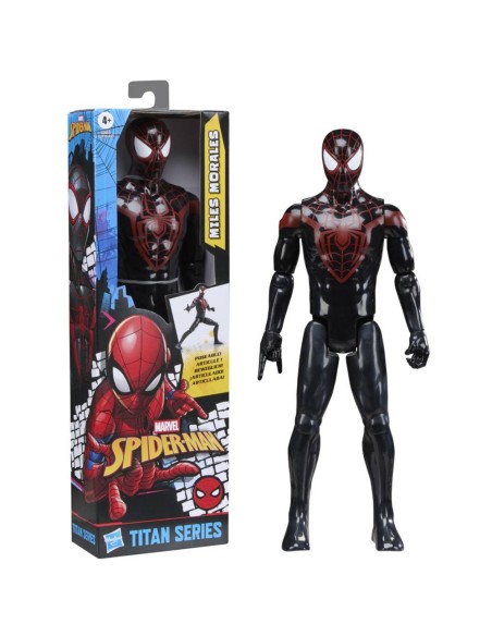 Spider-Man Figura Titán Miles Morales
