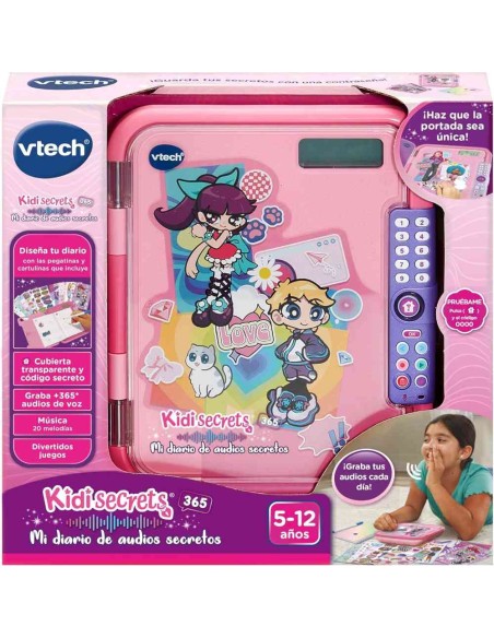 Diario secreto VTech KidiSecrets 365 con