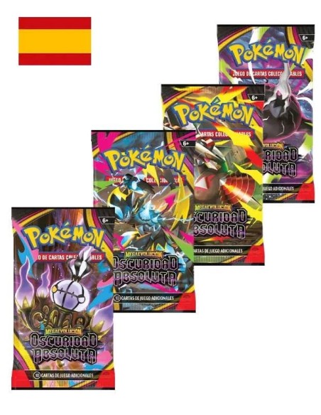 Sobres Pokémon Oscuridad Absoluta Oficia