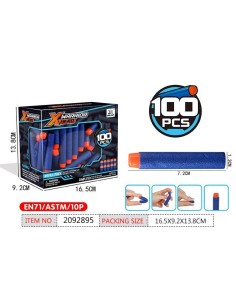 Caja Balas 100 Pcs.