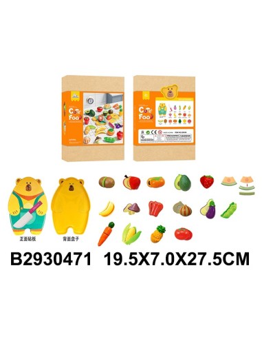 Frutas Y Vegetales Velcro