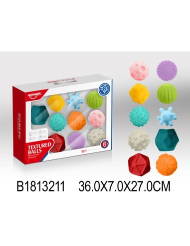 Pelotas Sensoriales 10 Piezas