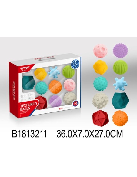 Pelotas Sensoriales 10 Piezas