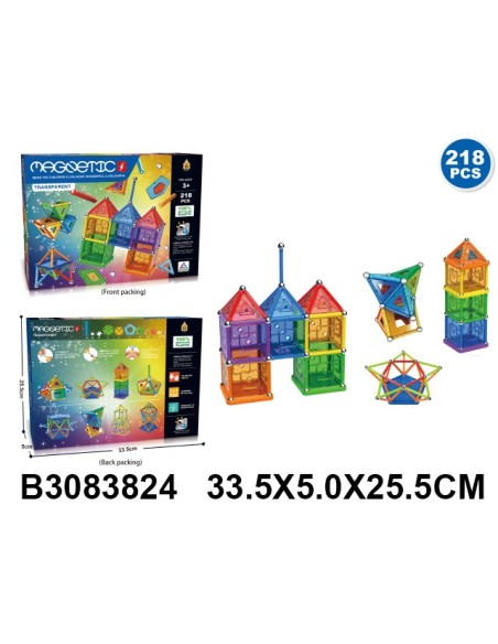 Juego Geometrico 218 Pcs