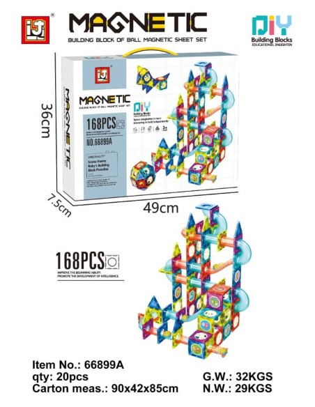 Juego Geometrico 168 Pcs
