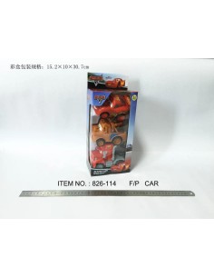 Pack 3 Coches Racing