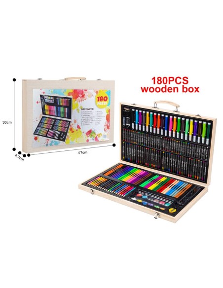 Maletin Colores 180 Piezas