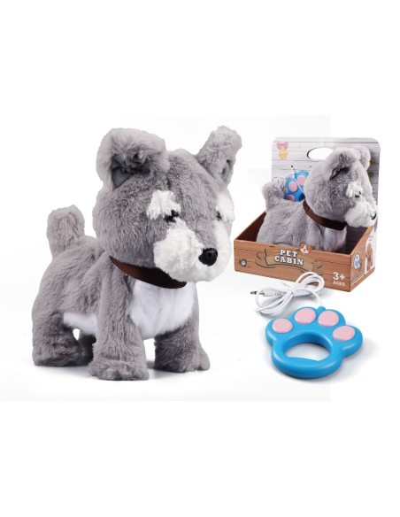 Perro Husky Anda Y Ladra