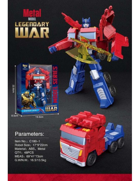 Transformer Coche Optimus