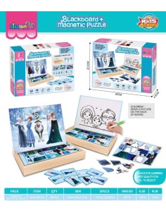 Puzzle Magnetico Azul