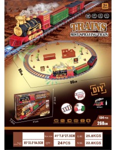 Tren Electrico  Humo,Luz Y Sonido
