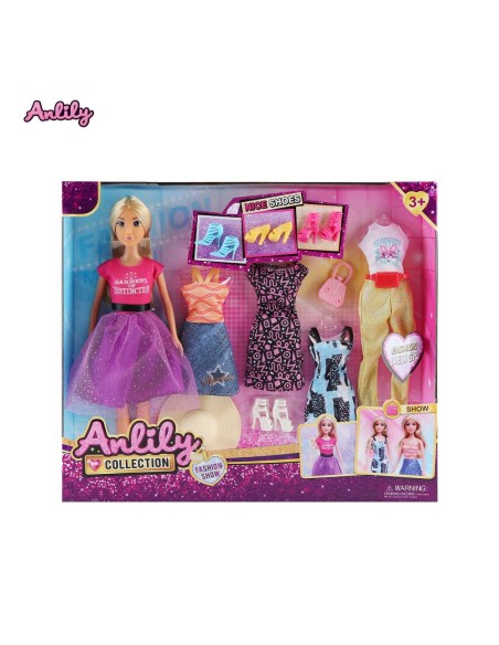 Muñeca Anlily 3 Looks