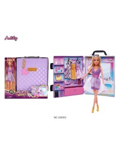Muñeca Anlily Con Armario