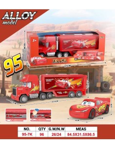 Camion Metal Rojo