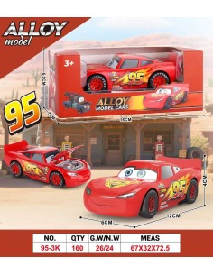 Coche Metal Rojo
