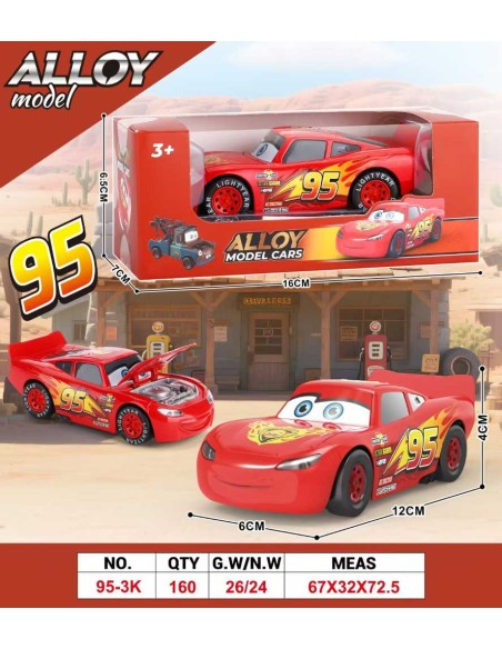Coche Metal Rojo
