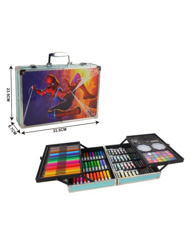 Maletin Pinturas Rojo