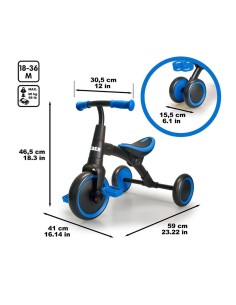 Bicicleta Evolutiva 2 en 1 2