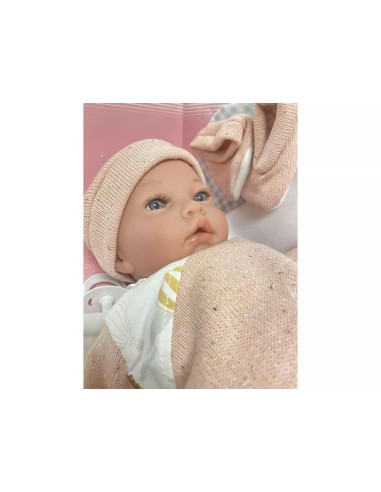 Muñeca Bebe Recien Nacida Mia 40cm