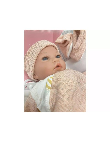 Muñeca Bebe Recien Nacida Mia 40cm