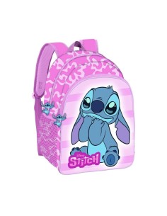 Mochila Grande Stitch Niña Lovely New