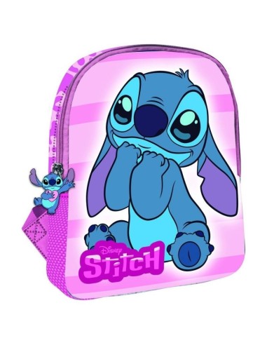Mochila Mediana Stitch Niña Lovely New
