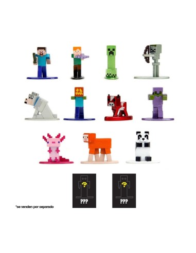 Minecraft Nano Metalfigs Mystery 4 cm