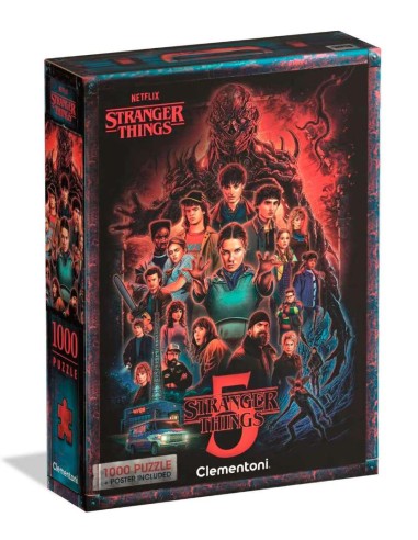 Puzzle Stranger Things 5 de 1000 Piezas