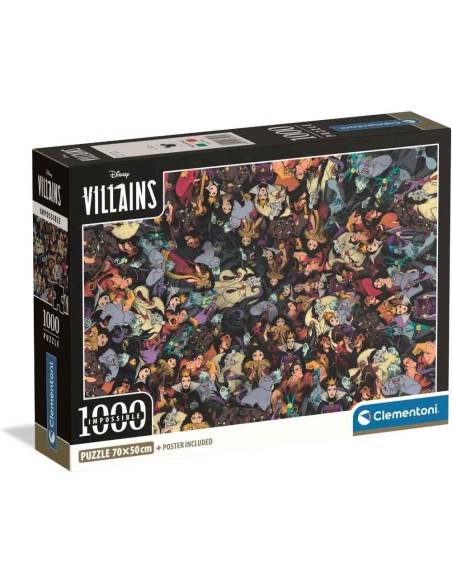Puzzle 1000 Impossible Disney Villans