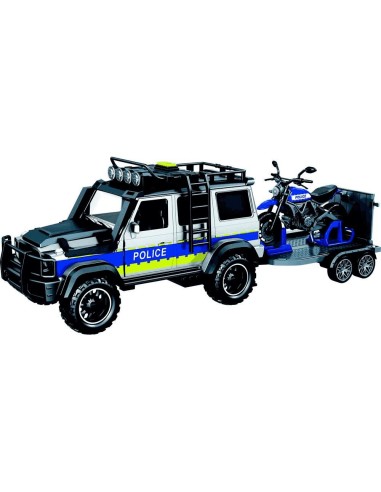 Todoterreno Policia con Remolque