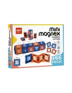 Mini Magnex Letras magnetico 66 pzas