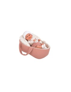 Elegance 33 Cm Babyto Rosa C/Capazo (Cue
