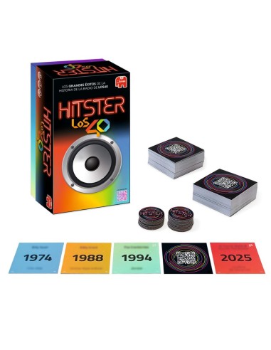 HITSTER Los 40 Juego de Mesa
