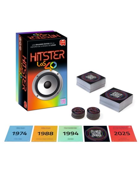HITSTER Los 40 Juego de Mesa