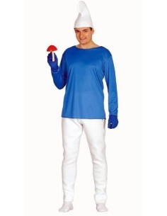 Disfraz enanito azul 54-56   (xl)