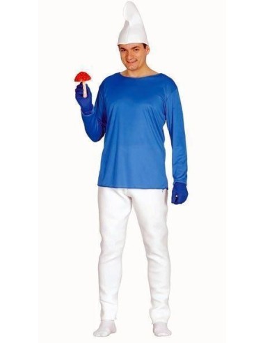 Disfraz enanito azul 54-56   (xl)