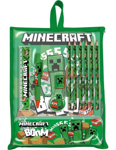 Minecraft Bumper Set en Bolsa Reutilizab