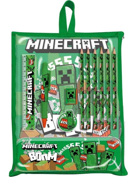 Minecraft Bumper Set en Bolsa Reutilizab