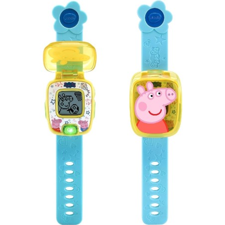 RELOJ PEPPA PIG AMARILLO Y AZUL