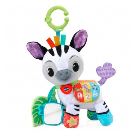CEBRA DE PELUCHE COLORES/NÚMEROS ¡VAMOS 