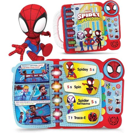 APRENDO A LEER CON SPIDEY Y SU SUPEREQUI