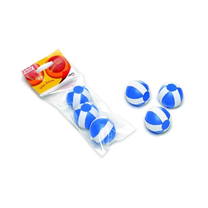 SET 3 PELOTAS VELCRO PARA DIANAS