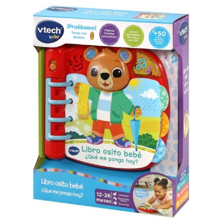 VTECH BABY LIBRO OSITO BEBÉ ¿QUÉ ME PONG