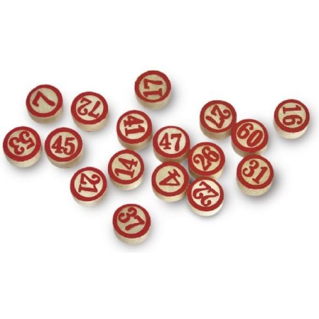 NUMEROS MADERA BINGO XXL