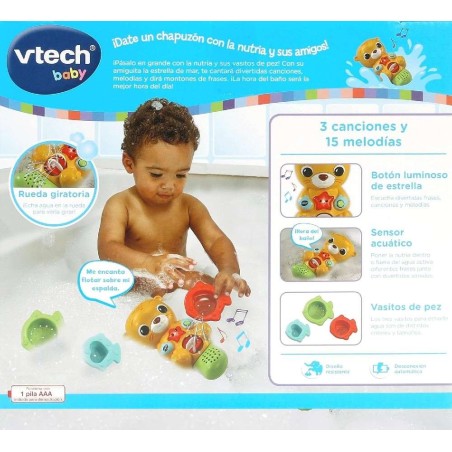 VTECH- NUTRIA BABY BAÑO LUCES Y COLORES