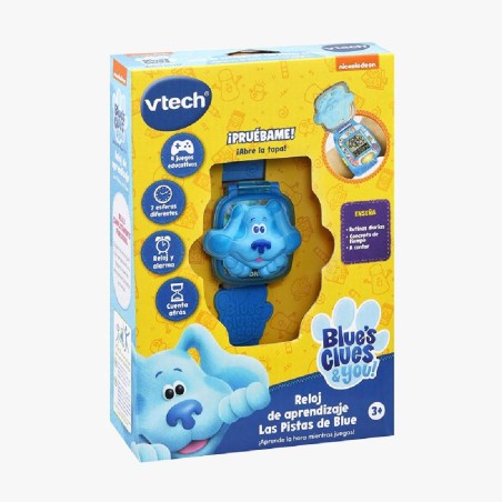 RELOJ DE APRENDIZAJE AZUL BLUES CLUES VT