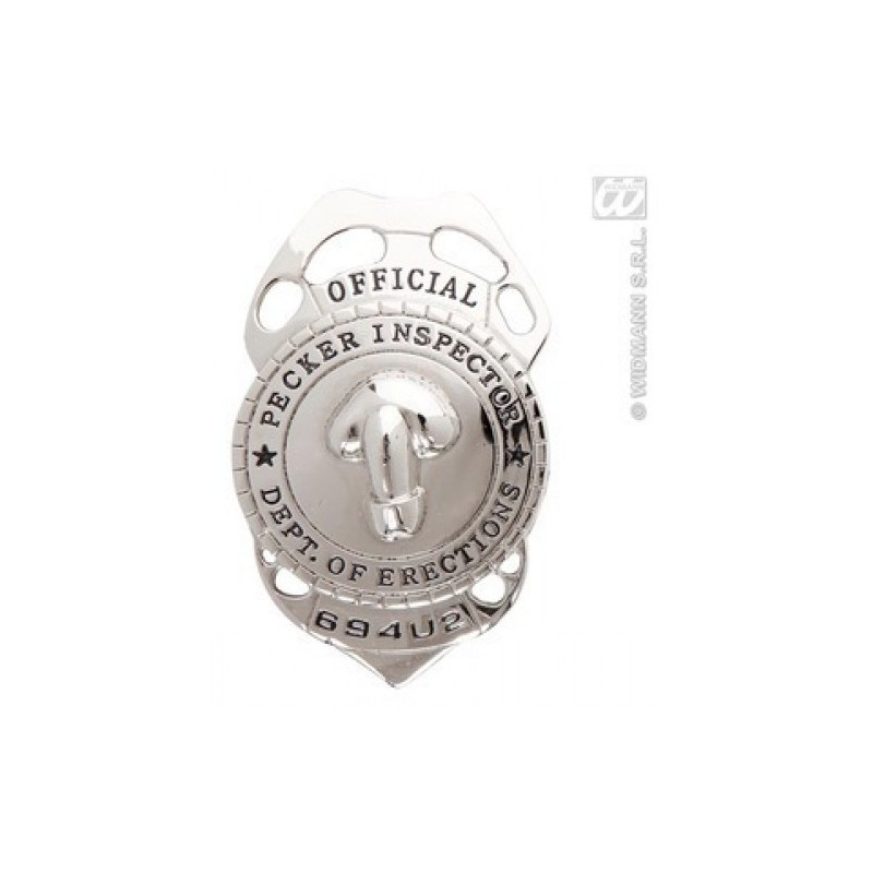 PLACA POLICIA INSPECTOR PENE
