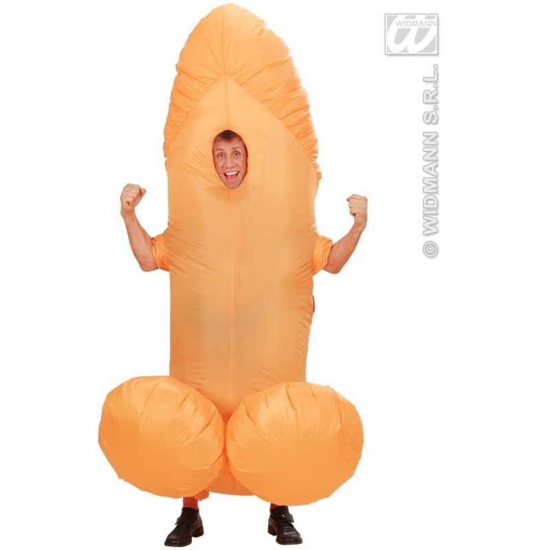 DISFRAZ WILLY PENE GIGANTE HINCHABLE