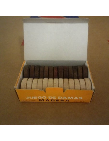 JUEGO DE DAMAS MADERA